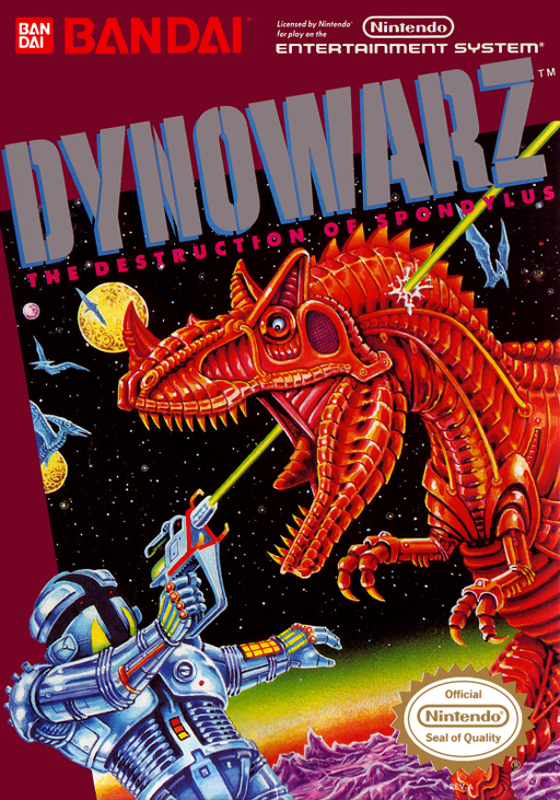 Dynowarz - The Destruction of Spondylus (USA) box art